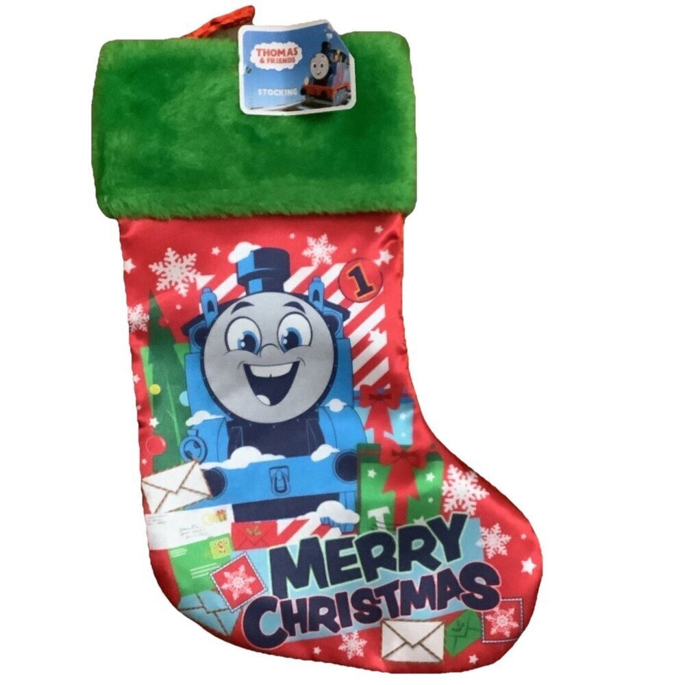 Thomas & Friends Christmas Kids Silky Stocking New With Tags